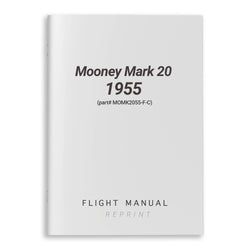 Mooney Mark 20 1955 Flight Manual (part# MOMK2055-F-C)
