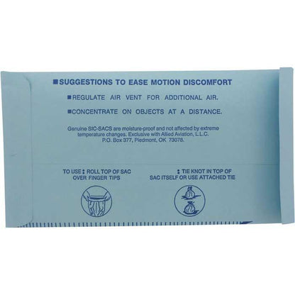 Sic-Sac Motion Sickness & Relief SIC-SAC Motion Sickness Bag