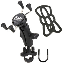 RAM Mount Mounts RAM X-Grip Phone Mount with Handlebar U-Bolt Base RAM-B-149Z-UN7U