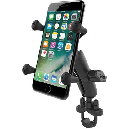 RAM Mount Mounts RAM X-Grip Phone Mount with Handlebar U-Bolt Base RAM-B-149Z-UN7U