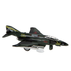 National Air Force 6" Pullback Diecast Airplane w/Light & Sound (1 Piece / Assorted Styles) - PilotMall.com