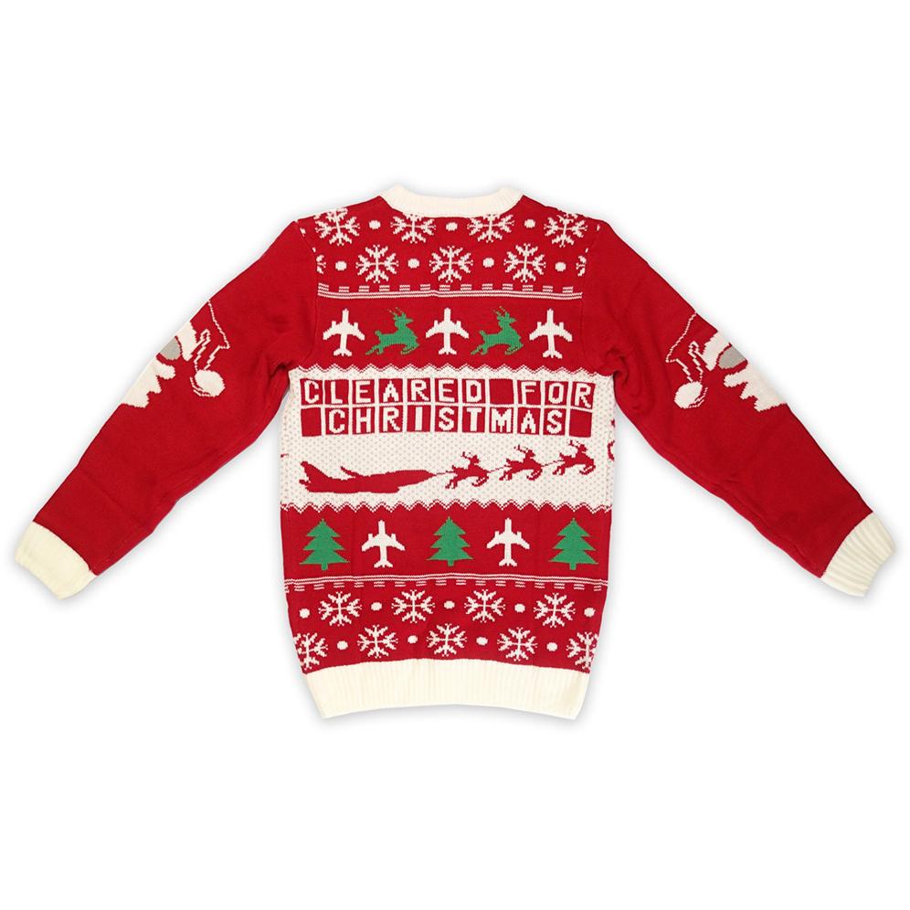 Luso Aviation Outerwear Cleared for Christmas - Ugly Christmas Sweater
