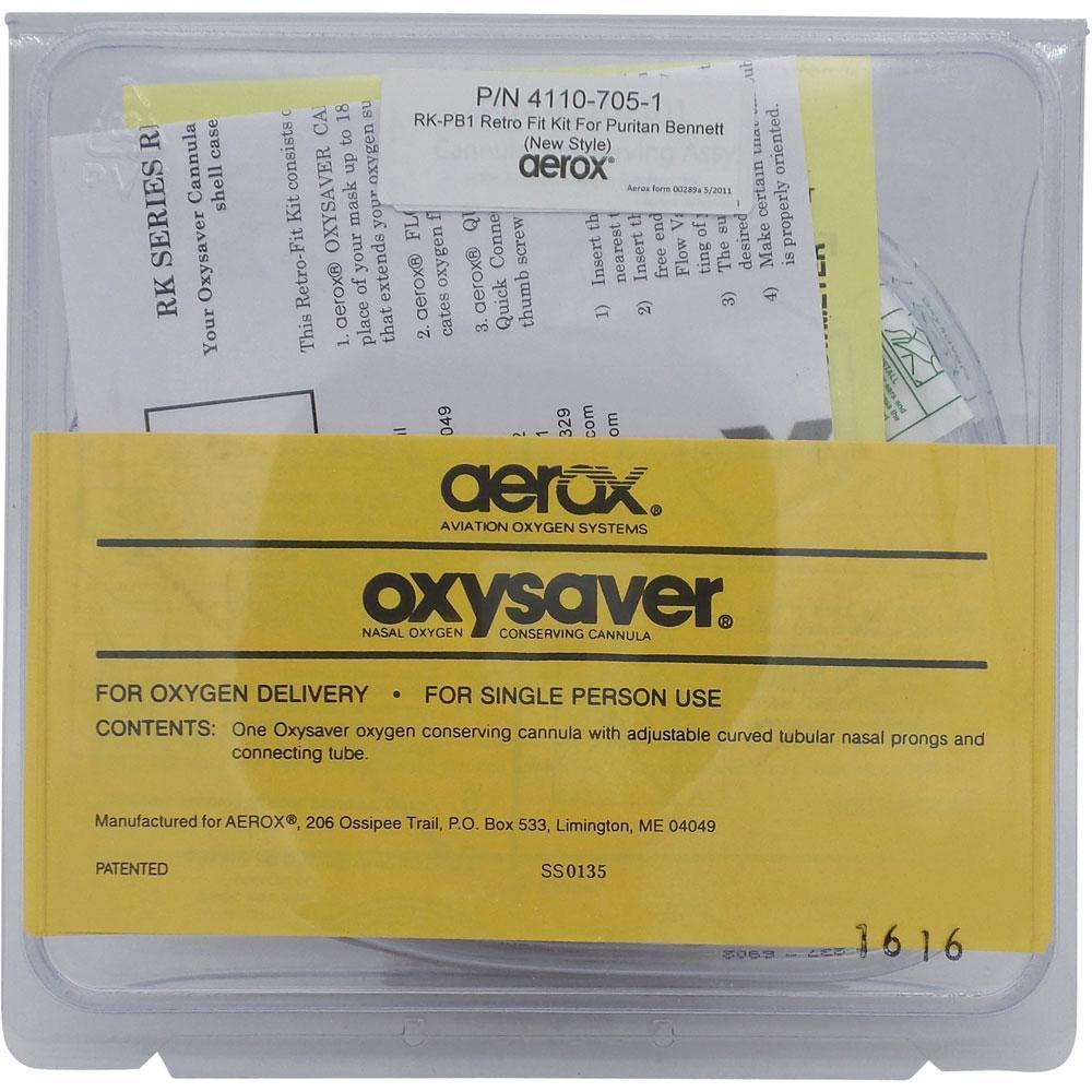 Aerox Oxygen Systems Aerox Retrofit Kit with Scott type fitting