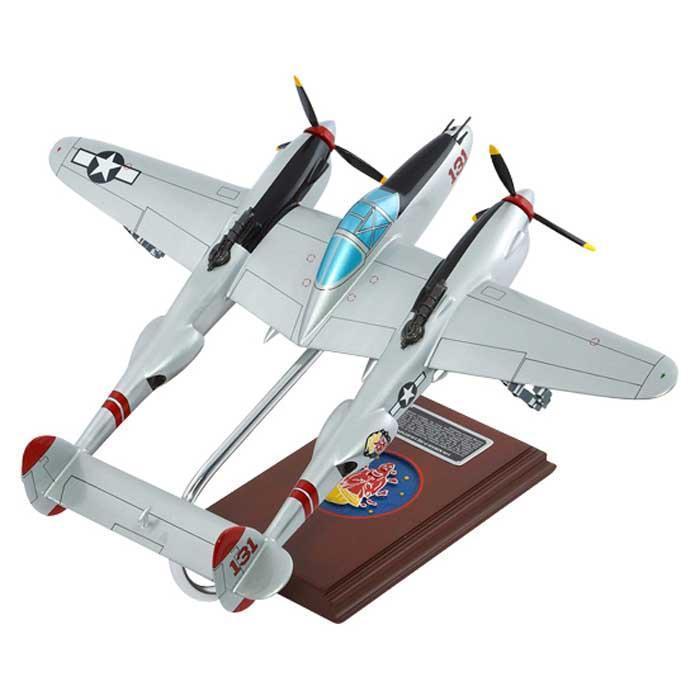 P-38J Lightning "Pudgy" Mahogany Model