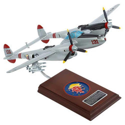 P-38J Lightning "Pudgy" Mahogany Model