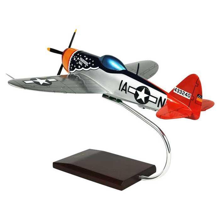 P-47D Thunderbolt "Tarheel Hal" Mahogany Model - PilotMall.com