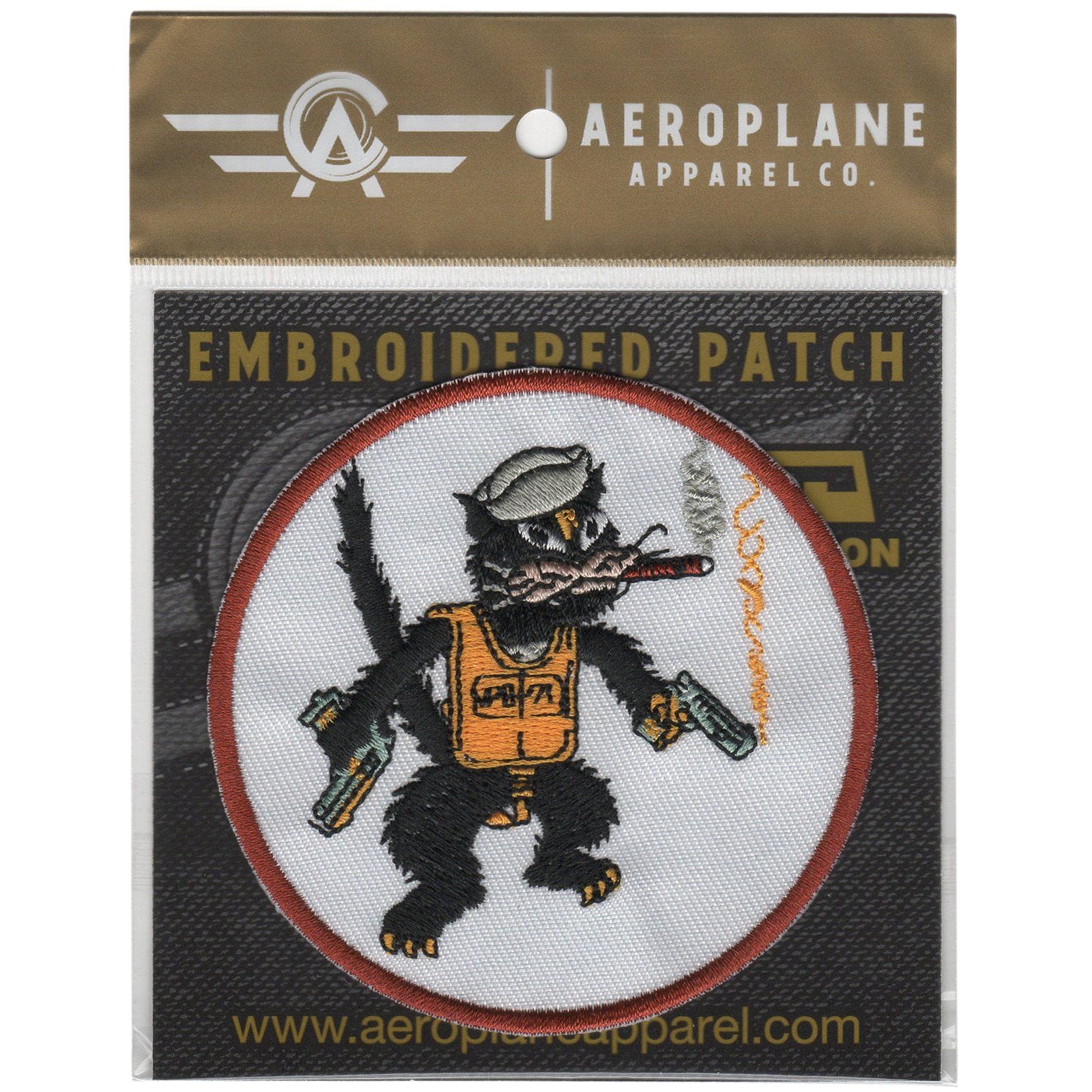 Patrol Bombing Squadron 71 (VPB-71) - Black Cats Embroidered Patch (Iron On Application)