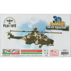 Pilot Toys AH-64 Apache 3D Puzzle