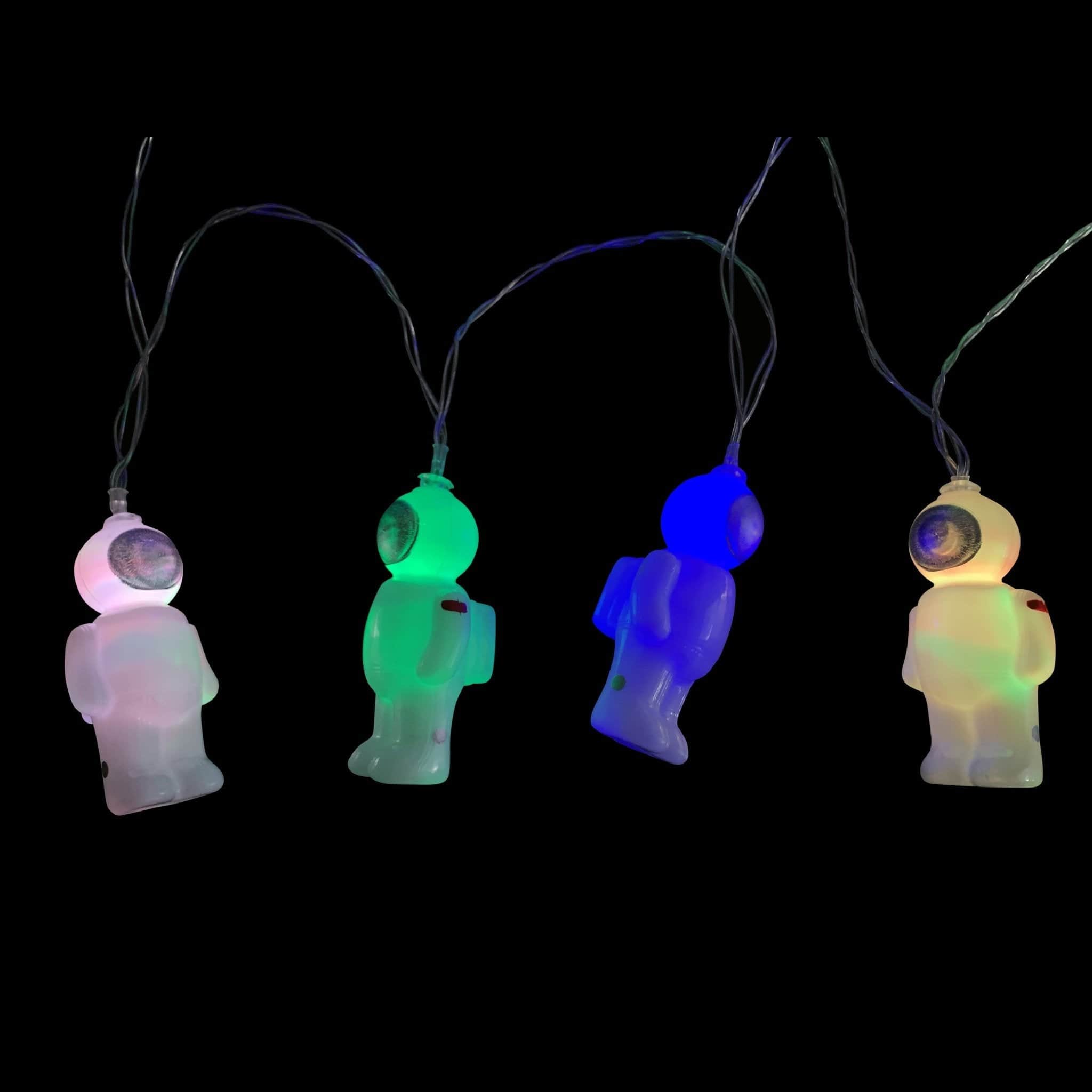 Pilot Toys Astronaut Battery Powered Color Changing String Lights