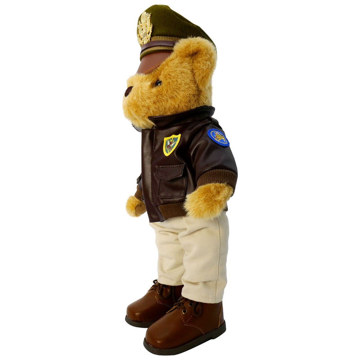 Pilot Toys Flying Tigers Museum Quality Plush Military Bear 16" Tall
