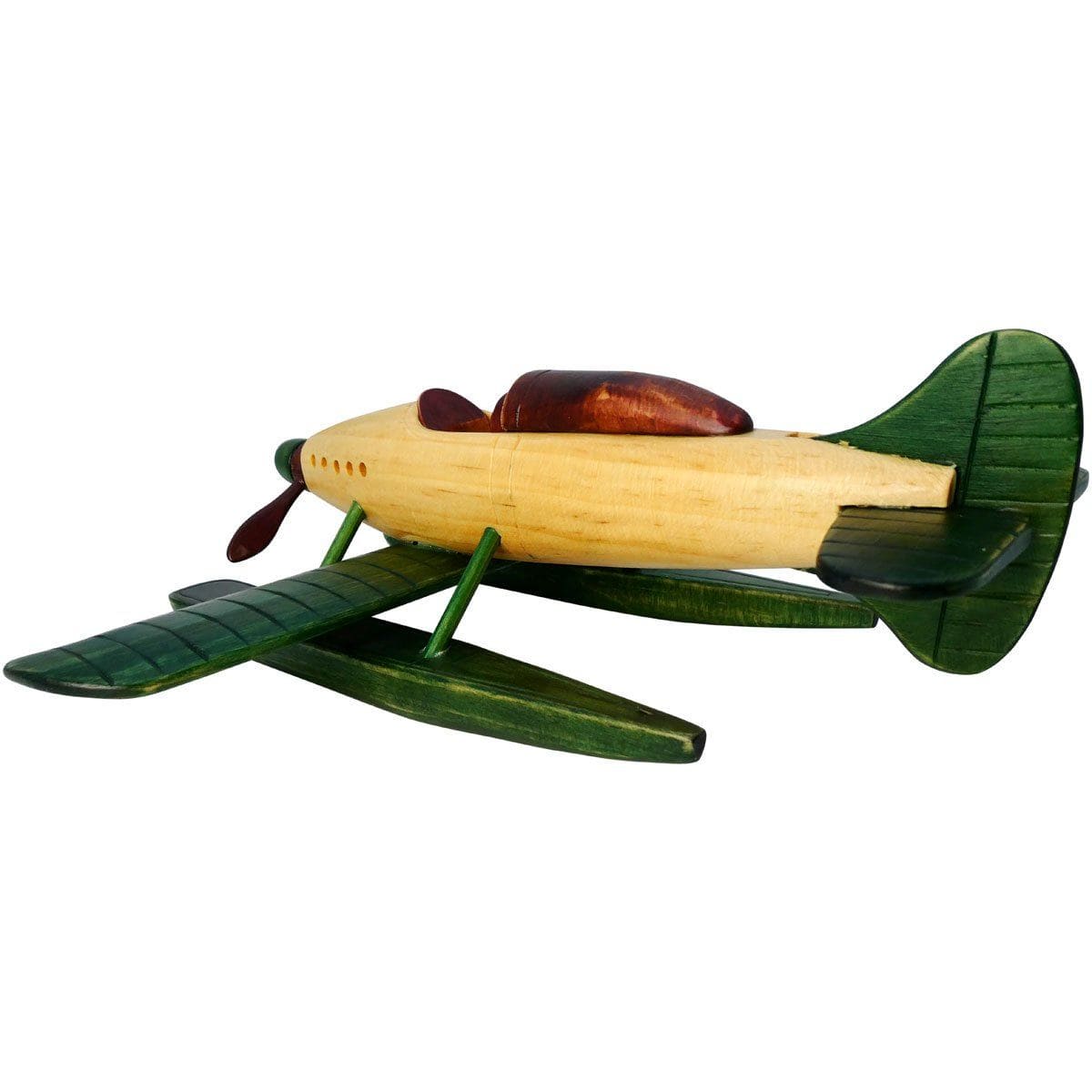Pilot Toys Medium Wood Seaplane