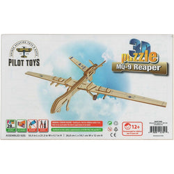 Pilot Toys MQ-9 Scouting Drone 3D Puzzle
