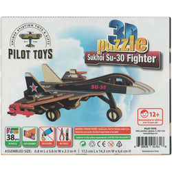 Pilot Toys Sukhoi Su-30 3D Puzzle - PilotMall.com