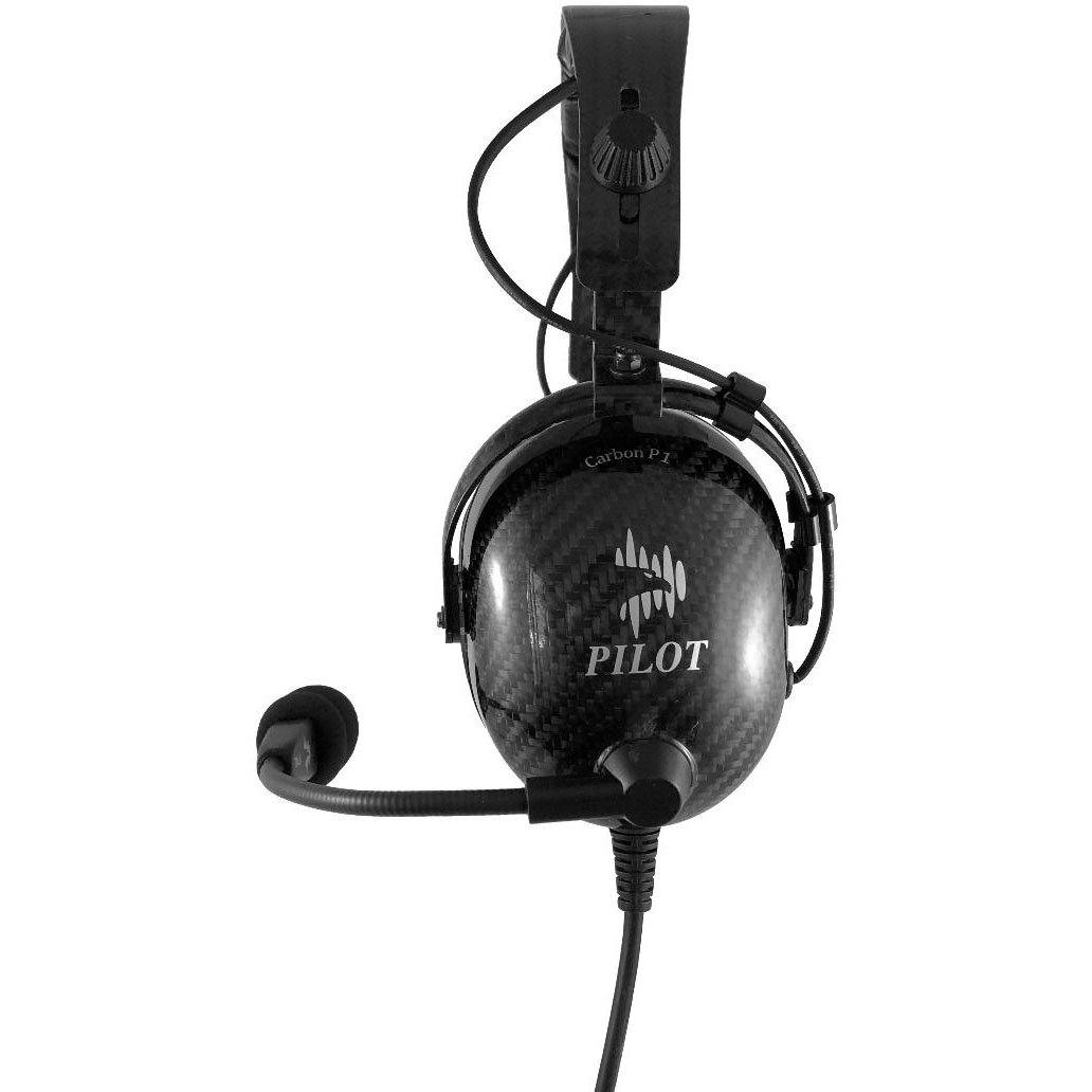Pilot USA Carbon Headset With Bluetooth - PilotMall.com