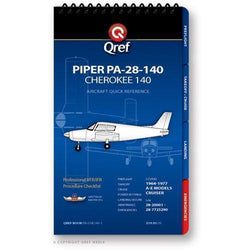 Piper Cherokee 140 PA-28-140 (1964-77) Qref Book Checklist - PilotMall.com