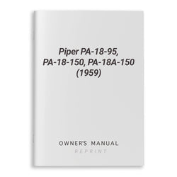 Piper PA-18-95, PA-18-150, PA-18A-150 (1959) Owner's Manual