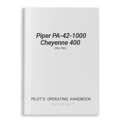 Piper PA-42-1000 Cheyenne 400 POH (761-791)