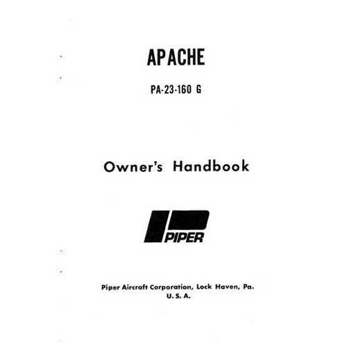 Piper PA23-160 Apache 1959-61 Owner's Manual (part# 753-574)