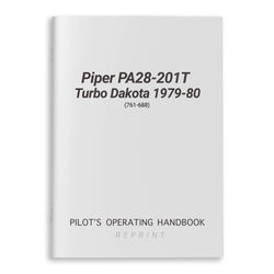 Piper PA28-201T Turbo Dakota 1979-80 POH (761-688)