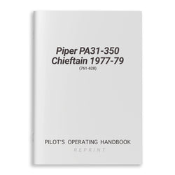 Piper PA31-350 Chieftain 1977-79 POH (761-628)