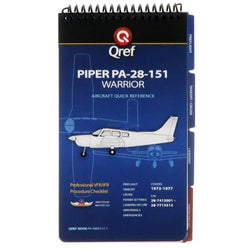 Piper Warrior 151 PA-28-151 (1974-77) Qref Book Checklist - PilotMall.com