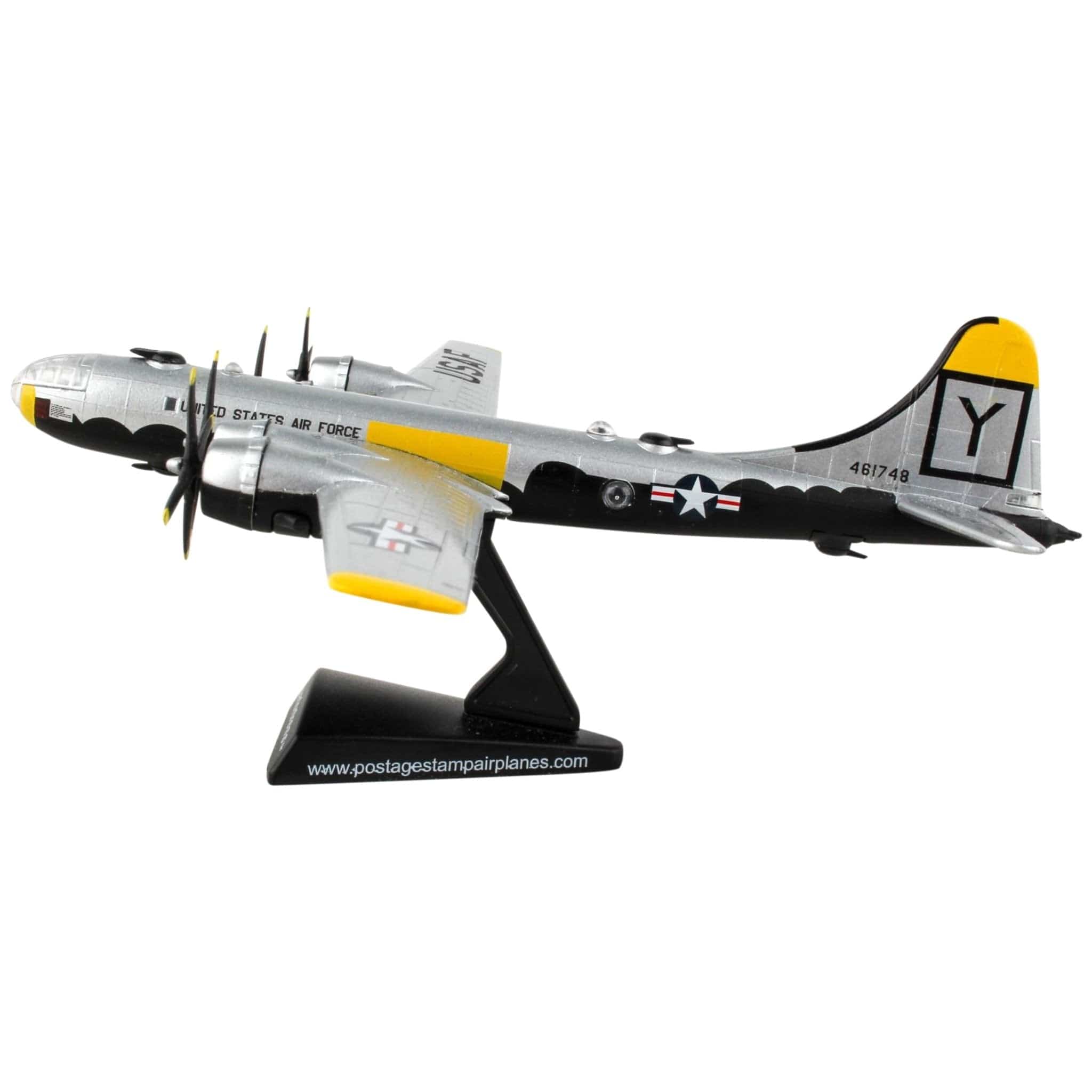 Postage Stamp B-29 Superfortress 1/200 Hawg Wild Die-Cast Metal Model Aircraft