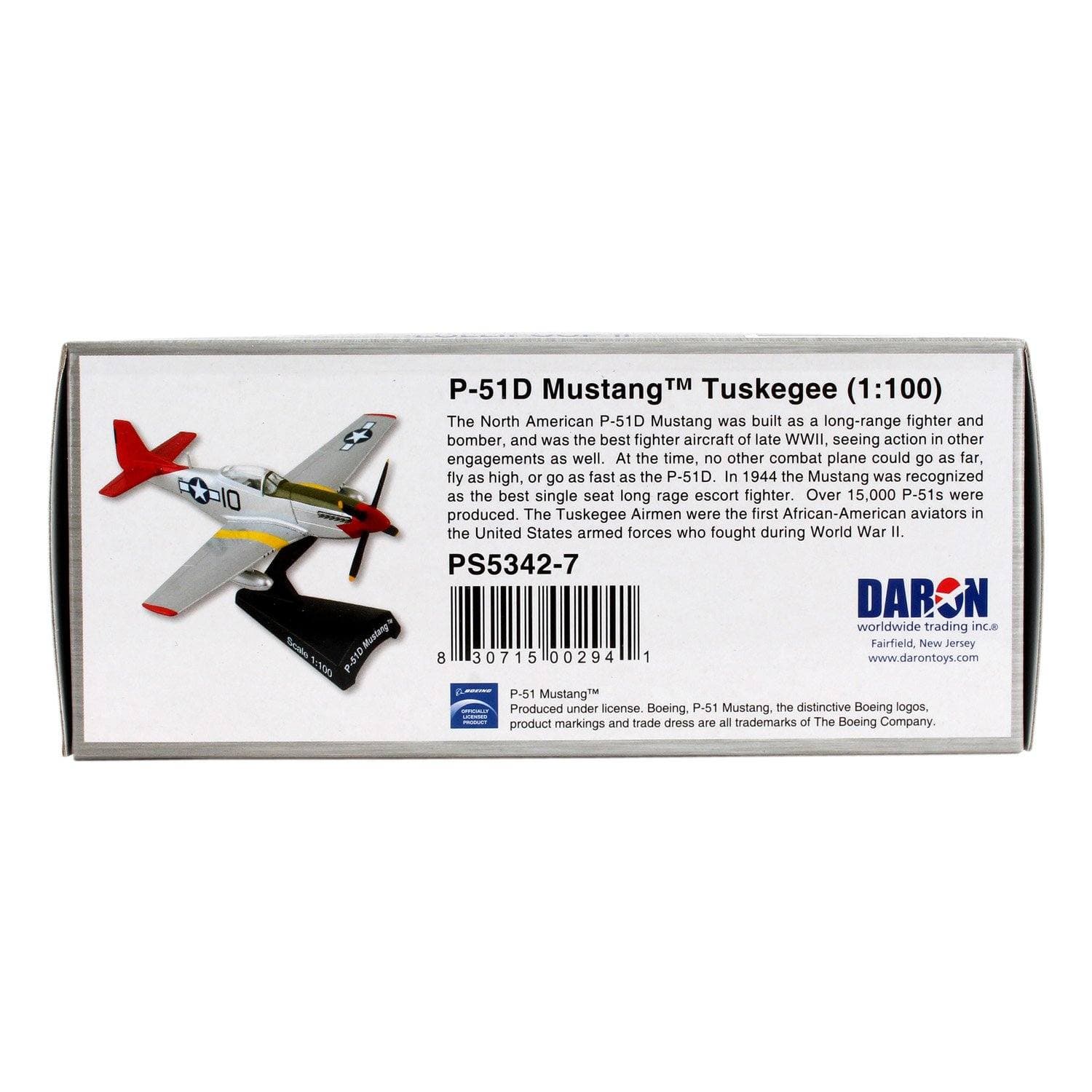 Postage Stamp P-51D Mustang Tuskegee 1/100 - PilotMall.com