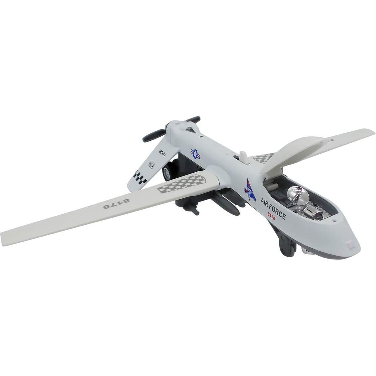 Predator Drone Pullback w/Light & Sound (1 Piece / Assorted Styles) - PilotMall.com