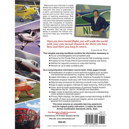 Rod Machado Private Pilot Rod Machado's Private Pilot/Commercial Handbook
