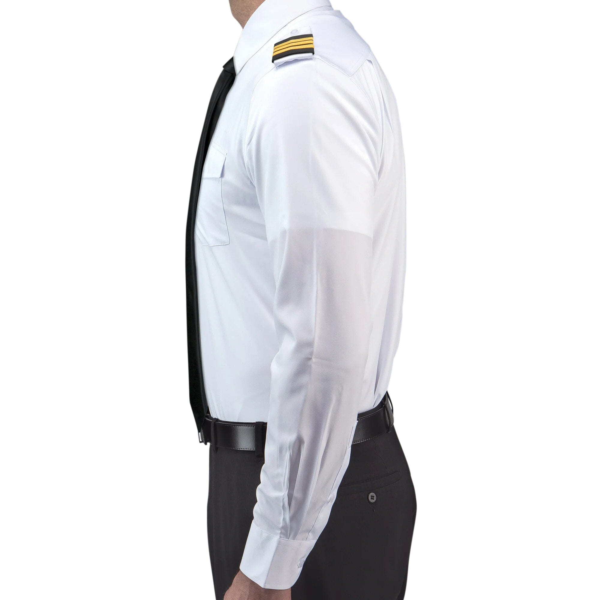 Lift Aviation Professional Pilot Lift Aviation Flextech Professional Pilot Long Sleeve Shirt (With Eyelets)