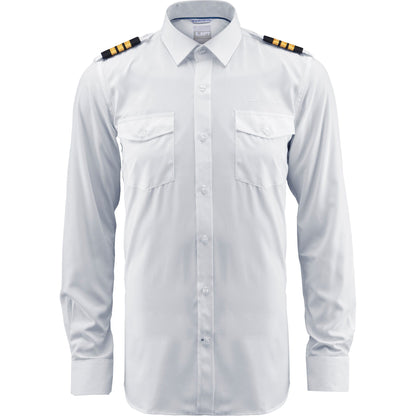 Lift Aviation Professional Pilot Lift Aviation Flextech Professional Pilot Long Sleeve Shirt (With Eyelets)