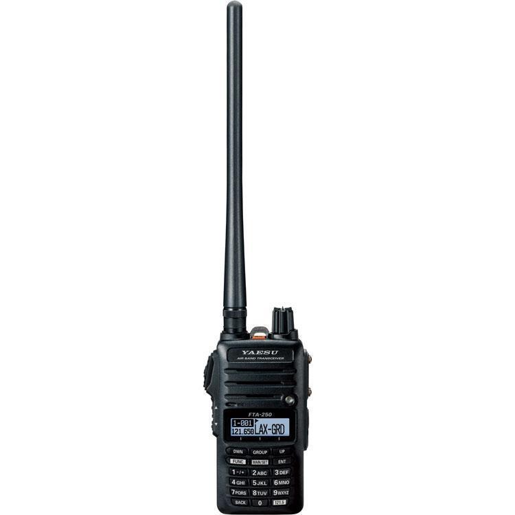Yaesu FTA-250L Com Only Transceiver: Handheld Aviation Radio