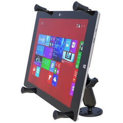 RAM Universal X-Grip Cradle for 12" Tablets Flat Surface Mount Kit - PilotMall.com