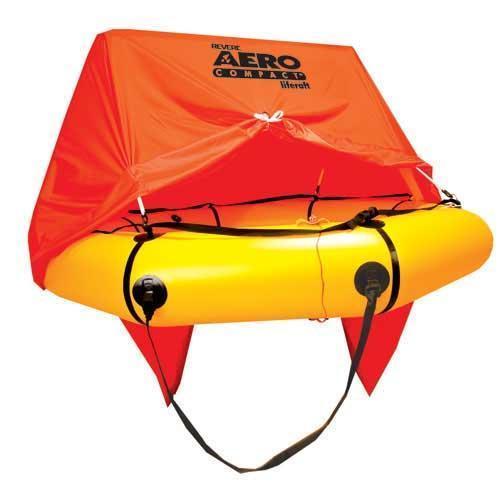 Revere Aero Compact Liferaft for Aviation 4 Person with Canopy & Standard Kit - PilotMall.com