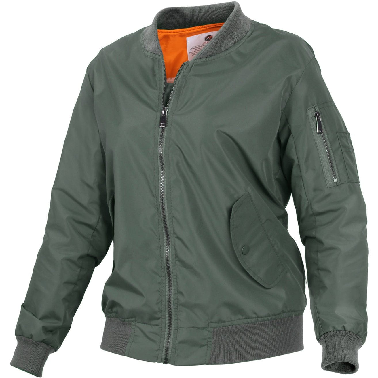 Rothco Womens Lightweight MA-1 Flight Jacket - PilotMall.com
