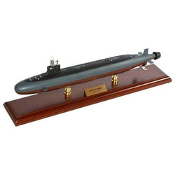 Seawolf Class Submarine (L) Mahogany Model