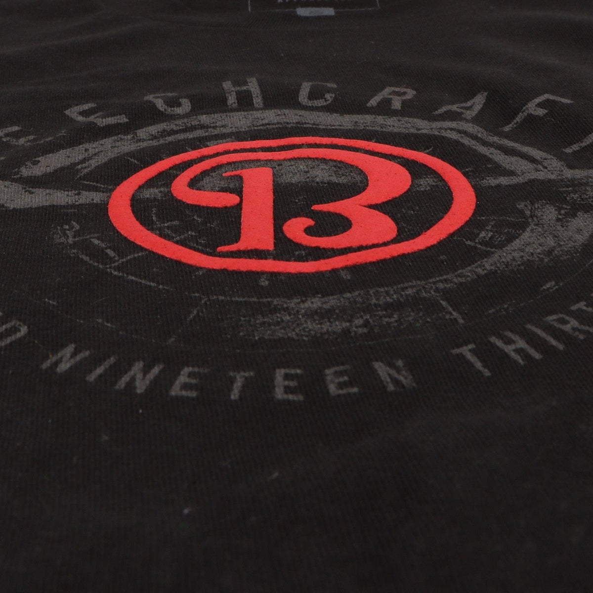 Aeroplane Apparel Company Shirts Beechcraft Logo Propeller Officially Licensed T-Shirt