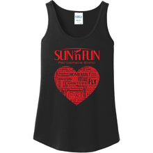 SUN 'n FUN Shirts Medium / Black Aviation Love SUN 'n FUN Women's Tank Top