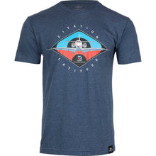 Aeroplane Apparel Company Shirts Small / Heather Denim Cessna Citation Latitude Officially Licensed T-Shirt