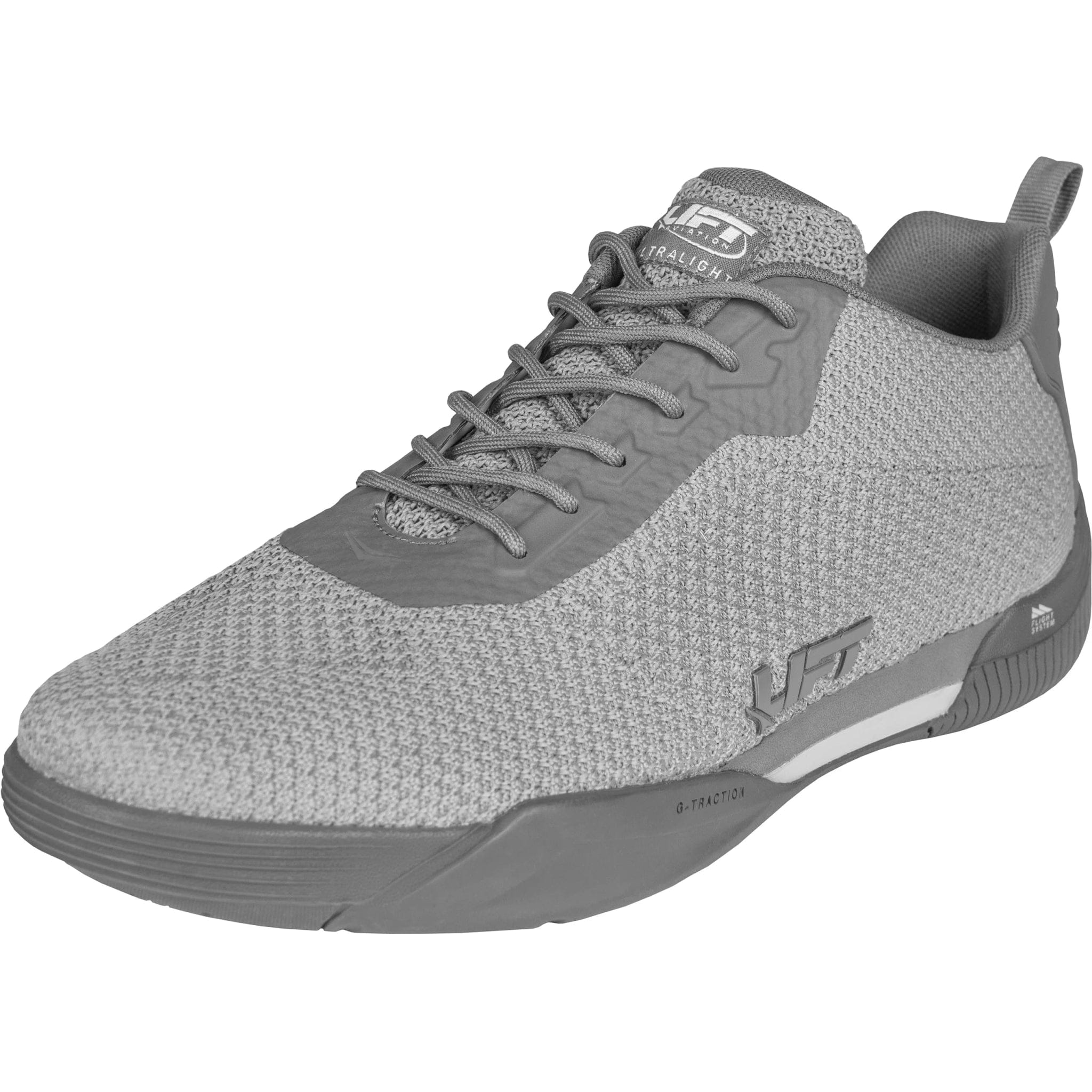 Lift Aviation Sneakers Lift Aviation Air Boss Grey Ultraknit (Normal Width) Pilot Shoes