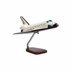Space Shuttle F/S Atlantis Large Mahogany Model