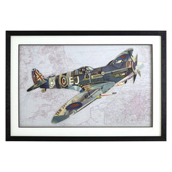 Supermarine Spitfire Mixed Media Artwork - PilotMall.com
