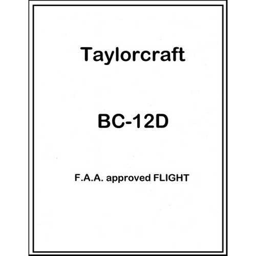 Taylorcraft BC-12D Flight Manual (part# TABC12DF) - PilotMall.com