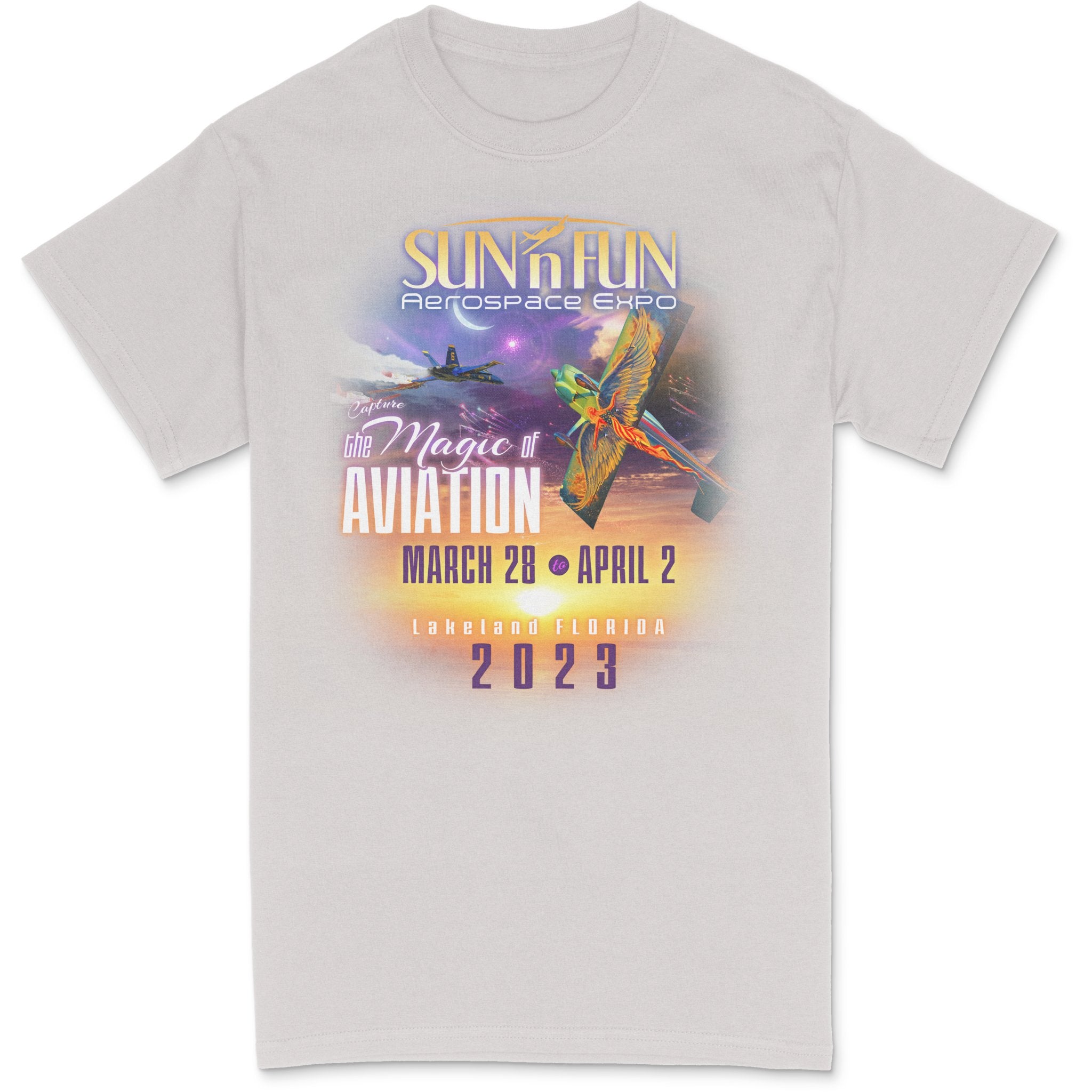 The Magic of Aviation SUN 'n FUN 2023 T-Shirt - PilotMall.com