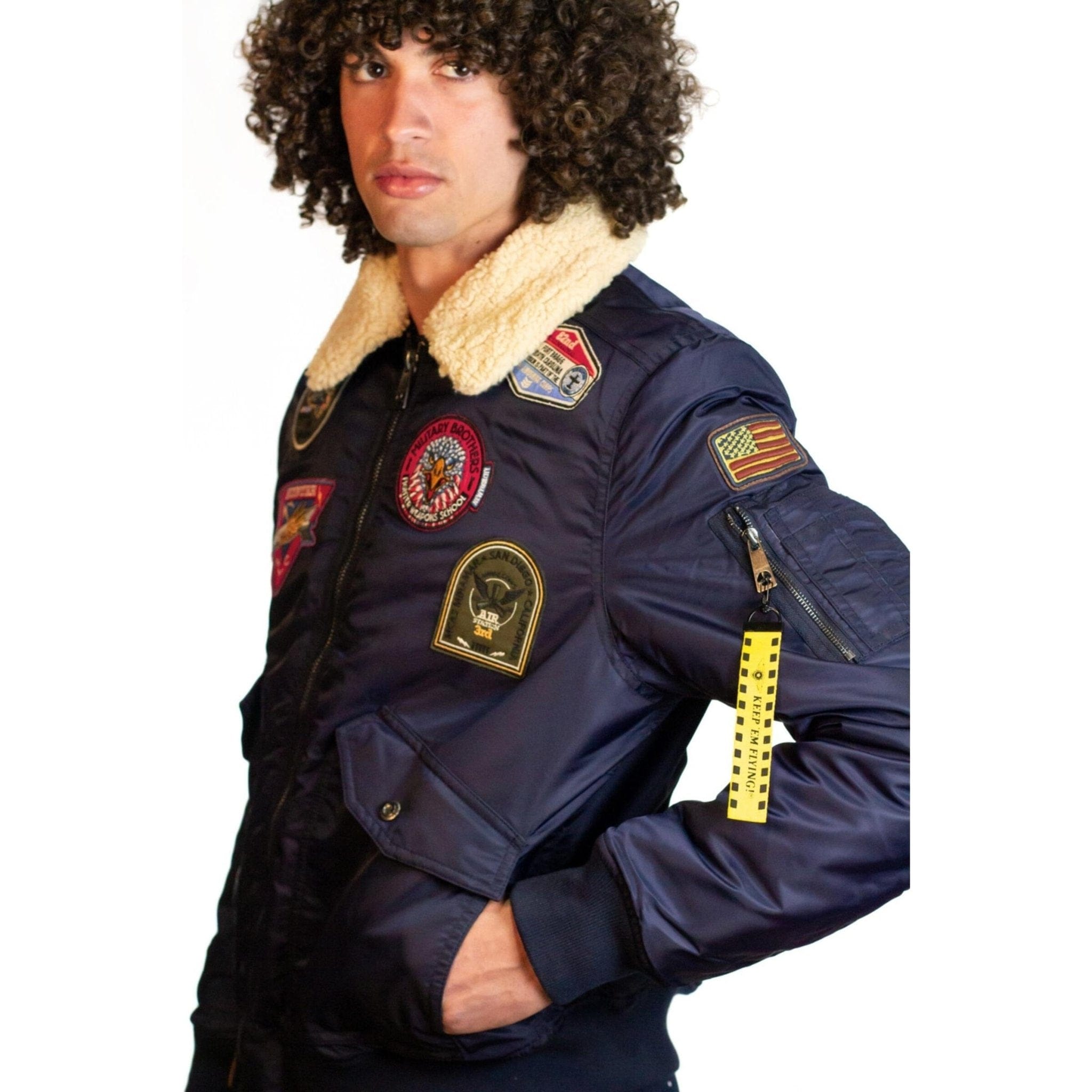 Top Gun® Official CWU-45P Military Brothers Nylon Jacket