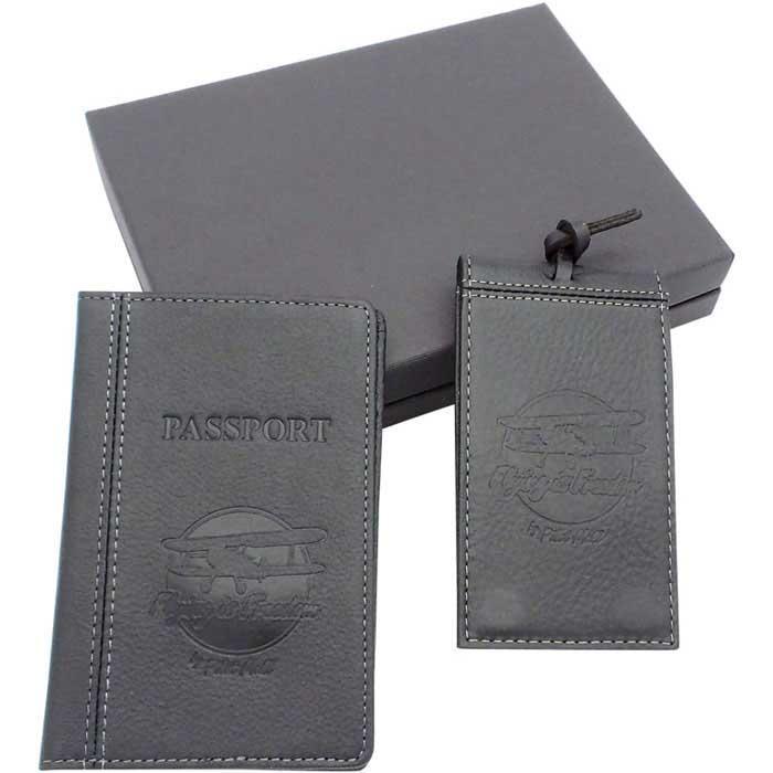 Flying is Freedom Travel Products Flying is Freedom Passport & Magnetic Luggage Tag Gift Set