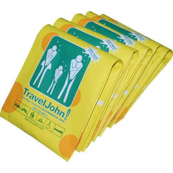 TravelJohn Vomit/Urinal Disposable Combo Bags (5 Pack) - PilotMall.com