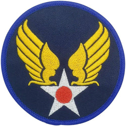 United States Army Air Forces Hap Arnold Wings Embroidered Patch (Iron On Application)