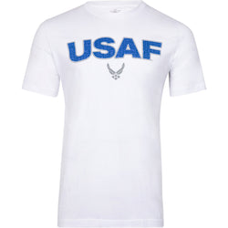 U.S. Air Force Wordform Officially Licensed Aeroplane Apparel Co. Men's T-Shirt