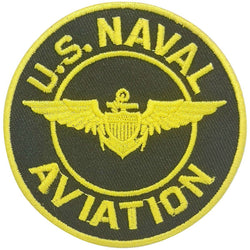 U.S. Naval Aviation Embroidered Patch (Iron On Application) - PilotMall.com